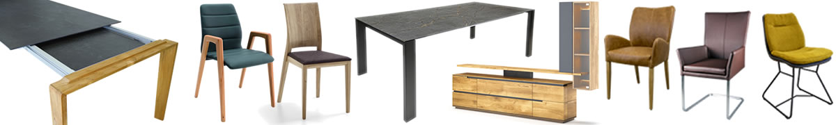 Tische, Stühle, massive Möbel für Wohnzimmer, Esszimmer Onlineshop - preiswert
